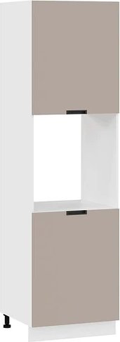 

Шкаф напольный Трия Гренада 1П6 (белый/холст латте)