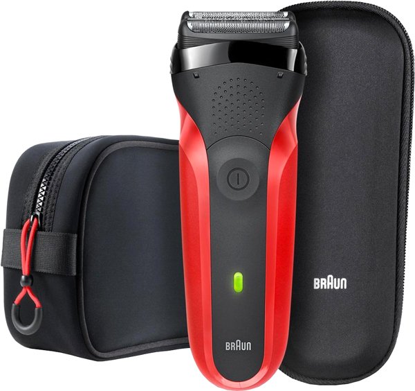

Электробритва Braun Series 3 300ts (красный)
