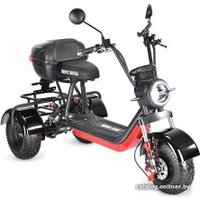 Электроскутер White Siberia Trike Mini 1500W (черный)
