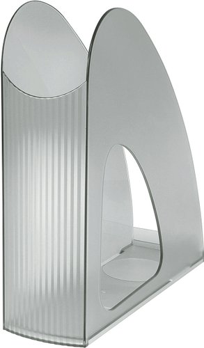 Лоток для бумаг HAN Twin 1611/69 (прозрачный/серый)