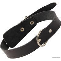 Ошейник Gamma Кожаный c кольцом 11232024