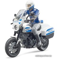 Мотоцикл Bruder Scrambler Ducati с фигуркой полицейского 62731