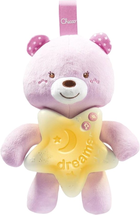 

Погремушка Chicco Медвежонок 00009156100000 (розовый)