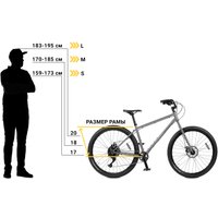 Велосипед Shulz Lone Ranger L 2025 (глина) в Витебске