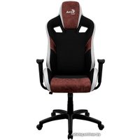 Игровое (геймерское) кресло AeroCool Count Burgundy Red (черный/красный)