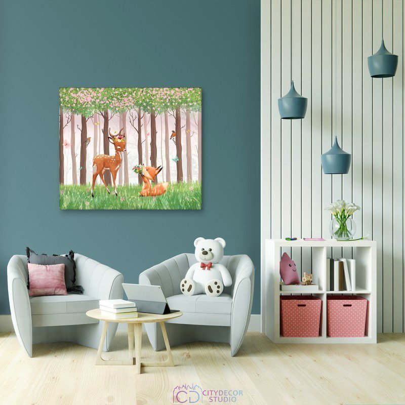 Модульная картина Citydecor Magic Forest 2.106 60x70 см