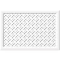 Декоративный экран Стильный дом Готико 90х60см (белый)