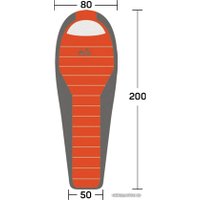 Спальный мешок TRAMP Fjord T-Loft Compact TRS-049C (правая молния)
