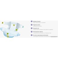 Трусики-подгузники Nihon Baby Junior 5XL 11-25 кг (44 шт)