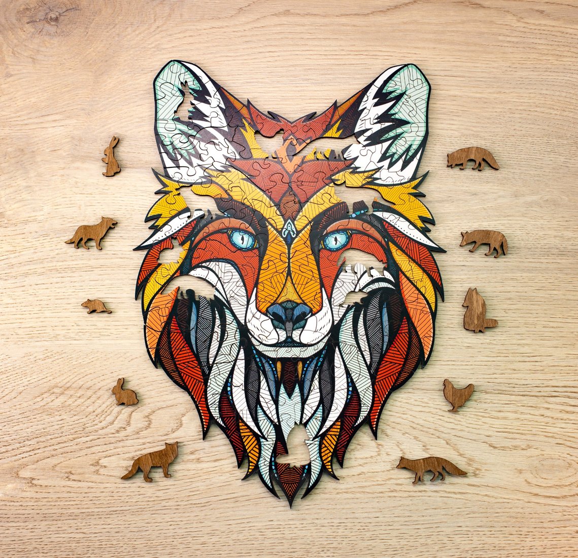 

Пазл Eco-Wood-Art Лис в крафтовой упаковке