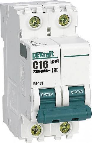 

Выключатель автоматический Schneider Electric DEKraft 11209DEK