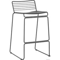 Стул Stool Group Danny (черный с черной подушкой)