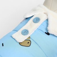Комбинезон для животных Пижон Метель 9667193 (XS, голубой)