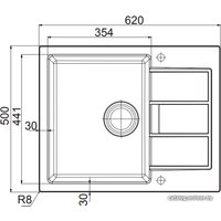 Кухонная мойка Franke Sirius SID 611-62/44 (оникс)