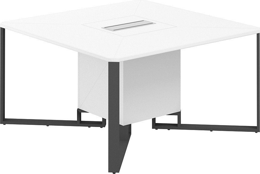 

Офисный стол для переговоров Norden 140x140x75 SP.0101.WH.WH.AN (белый/белый/антрацит/серый)