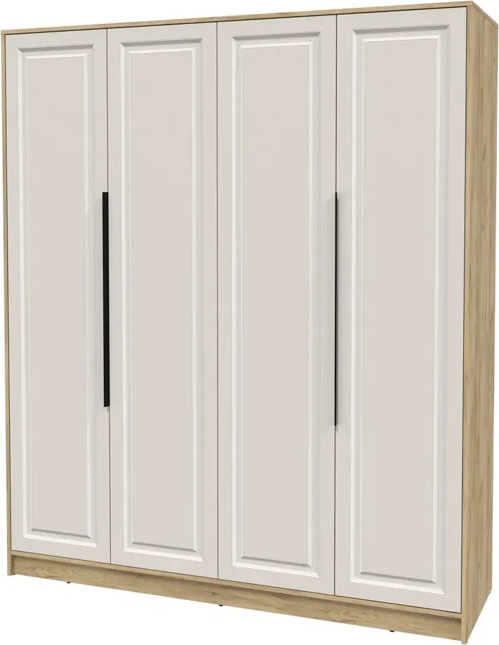 

Шкаф распашной Интерлиния Концепт КТ-Ш4 Деко (дуб золотой/кашемир)