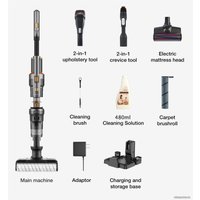 Вертикальный моющий пылесос Jimmy HW10