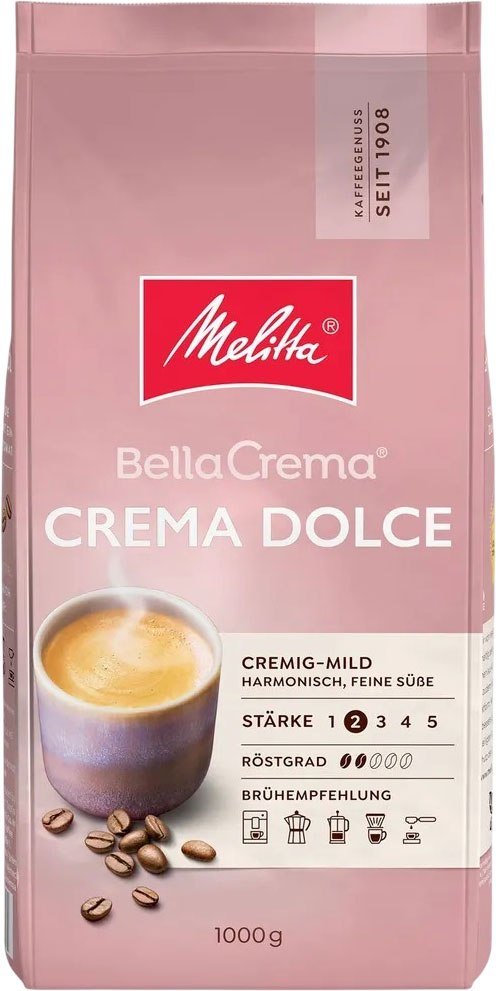 

Кофе Melitta Bella Crema Dolce зерновой 1 кг