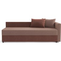 Тахта Олмеко Мальта М (жаккард, тесла корица/жаккард, тесла шоколад)