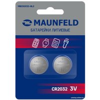 Батарейка MAUNFELD Lithium CR2032 MBCR2032-BL2