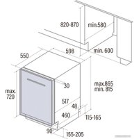 Встраиваемая посудомоечная машина CATA LVI 61013/A