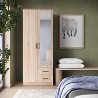Шкаф распашной Mio Tesoro Хюгге 2D2S Z (дуб сонома)