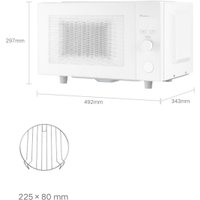 Микроволновая печь Xiaomi Mijia Smart Rice Home Microwave Oven 23L WK001 (белый, с переходником на евровилку)
