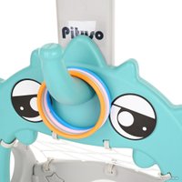 Баскетбольная стойка Pituso Ultraman L-ATM05-green (зеленый/серый)