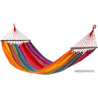 Дачный гамак Home4you Nikolina (красный/полоска)