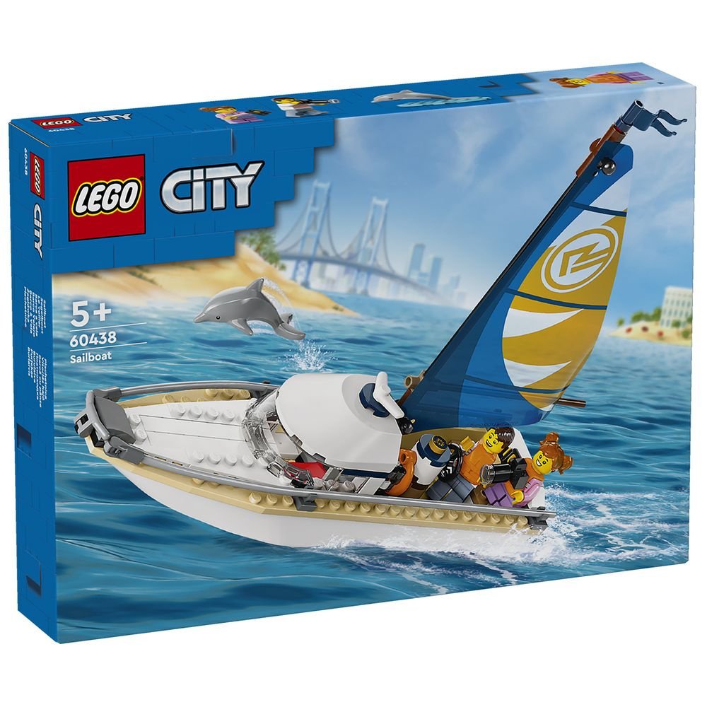 

Конструктор LEGO City 60438 Парусная лодка