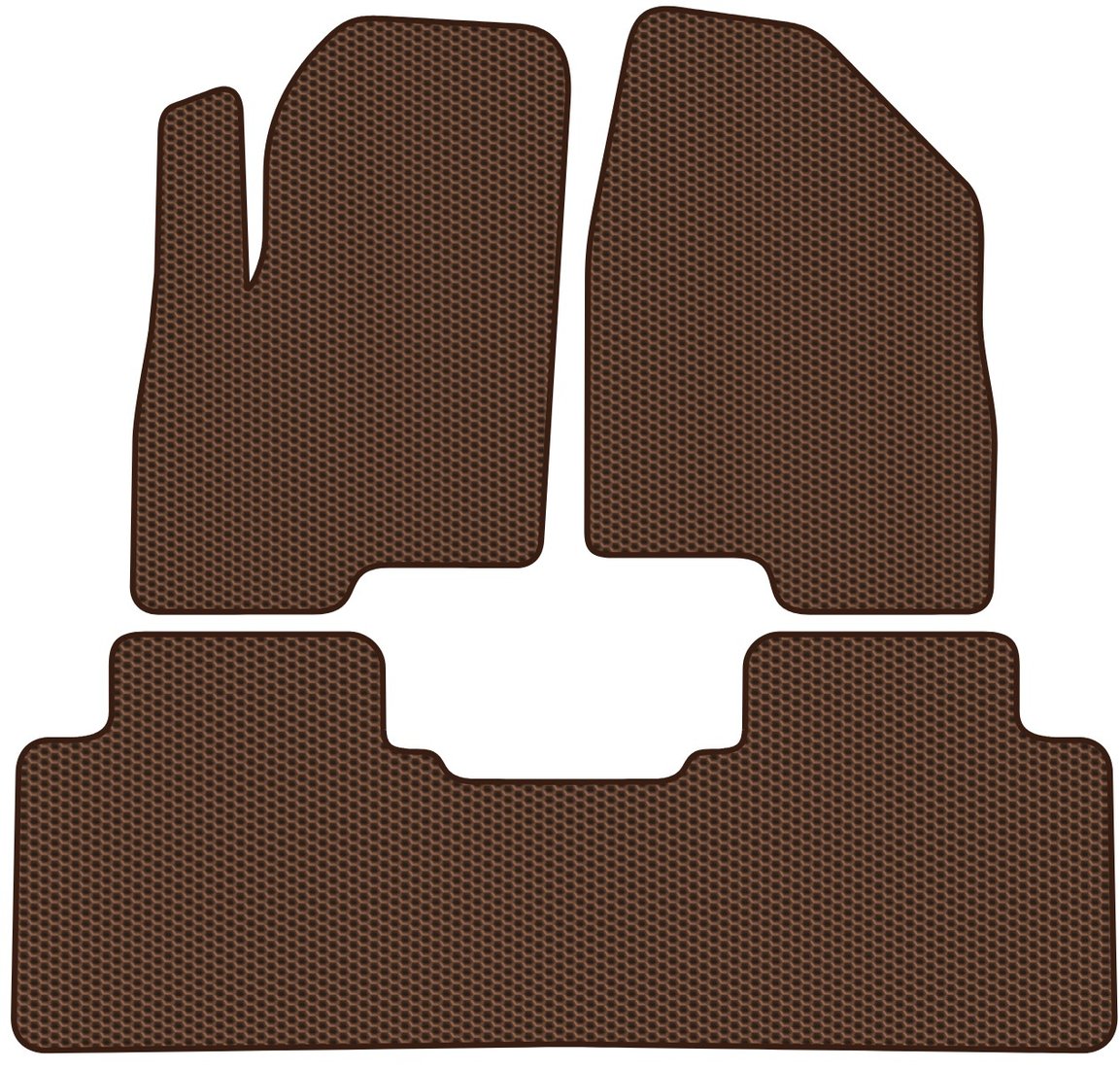 

Комплект ковриков для авто Alicosta BAIC X7 I (suv) 2020 - Н.В. (коричневый, сота)