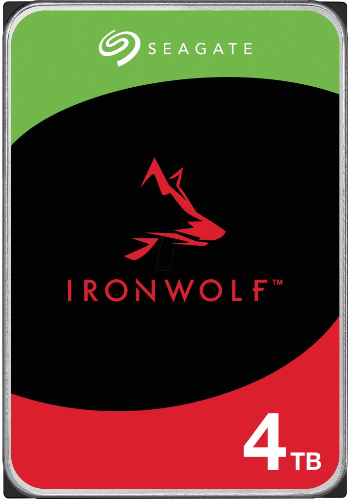 

Жесткий диск Seagate IronWolf 4TB ST4000VN006