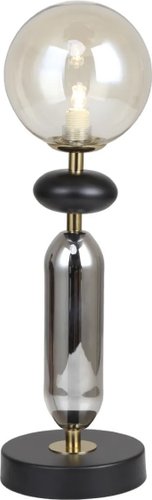 Настольная лампа ESCADA 2102/1 (Black/Amber/Smoke)
