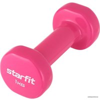 Гантель Starfit DB-101 1 кг (розовый)