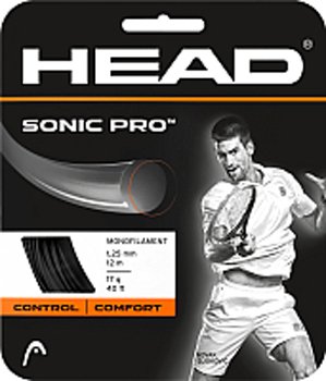 Струна для теннисной ракетки Head Sonic Pro 17 281028 (12 м, черный)
