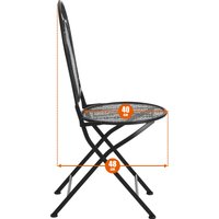 Обеденная группа TetChair Secret de Maison Amalfi (металл, античный белыйметалл, античный белый)