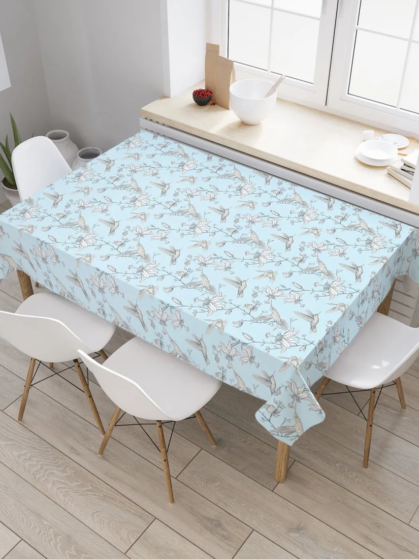 

Скатерть JoyArty Цветы колибри tc_103077 (120x145)