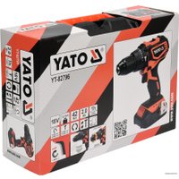Ударная дрель-шуруповерт Yato YT-82796 (с 1-им АКБ, кейс)
