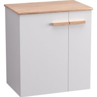  Lauter Комплект мебели для ванной Adri тумба, столешница, раковина 21674A (органайзер 32 см, 59 см, белый глянец)