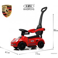 Каталка RiverToys F005FF-P (красный)