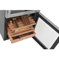 Винный шкаф-хьюмидор ZUGEL ZTH80DX Dual Zone