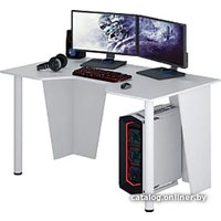 Геймерский стол MFMaster Форсаж-2 (белый)