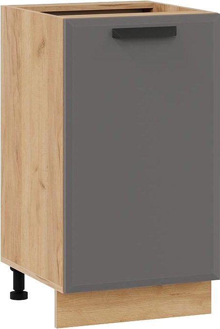 

Шкаф напольный Трия Тиана 1Н45 (дуб крафт золотой/асфальт супермат)