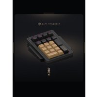 Клавиатура Дарк Проджект KD87A+Numpad (G3ms Moonstone, черный)