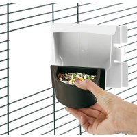 Кормушка Ferplast Brava 4 84527711 (белый/коричневый)