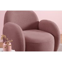 Интерьерное кресло Divan Теоп 251244 (поворотное Bucle Pink)