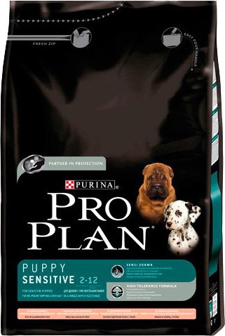 

Сухой корм для собак Pro Plan Puppy Sensitive Salmon & Rice 12 кг