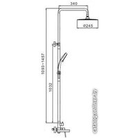 Душевая система  Gappo G2499-30