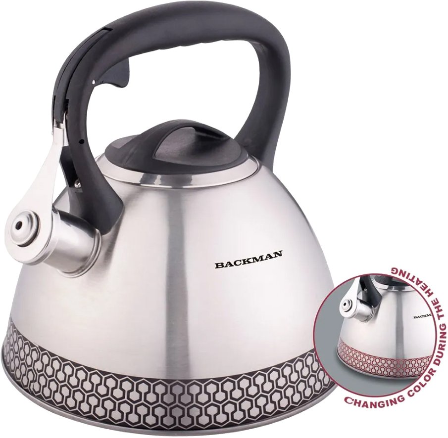 

Чайник со свистком Backman BM-0708