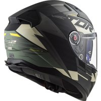 Мотошлем LS2 FF811 Vector II Absolute (XXL, матовый черный/серебристый)